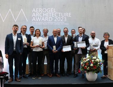winner ceremony Aerogel Architecture 2022