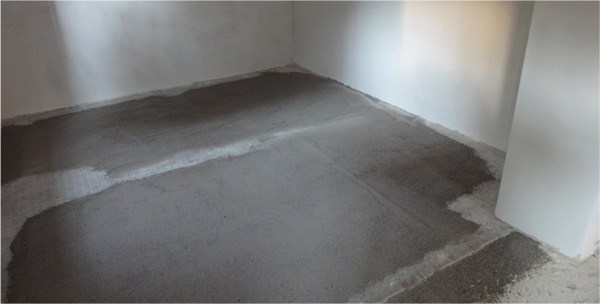 2. Schritt Innenausbau Boden mit zusätzlicher Schüttung Vakuumlösung AGITEC AG 2. Schritt Innenausbau Boden mit zusätzlicher Schüttung Vakuumlösung AGITEC AG