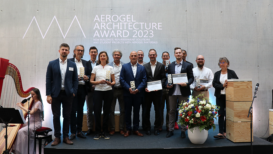 winner ceremony Aerogel Architecture 2022 winner ceremony Aerogel Architecture 2022